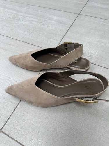 Zara taupe suede - zara,