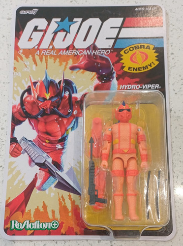 Super7 joe reaction cobra - g.i.joe,