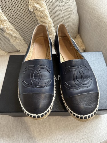 Chanel espadrilles size 4 - chanel,