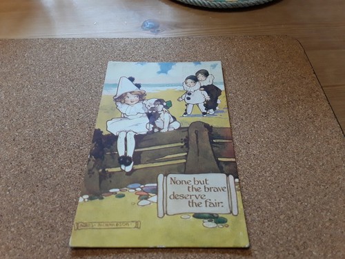 Agnes richardson postcard none - richardson,