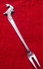Snail fork made silver 925 - snail,