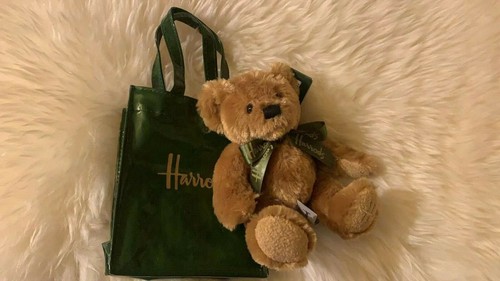 Harrods green bear bag - bear, --