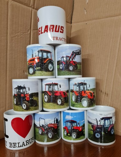 Belarus tractor mugs