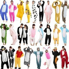 Hot Unisex Adult Oneseeeee Animal Anime Cosplay Pyjamas Kigurumi Fancy Dress UK