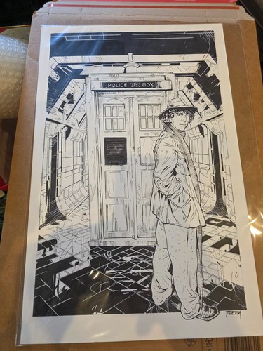 Doctor who original art - who, jason
