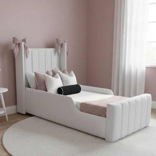 New winged panel kids bed - panel,