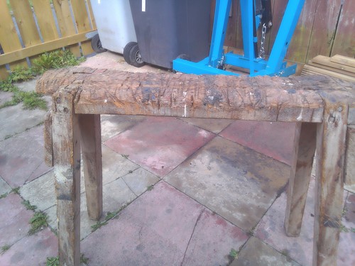 Vintage saw horse decorative - vintage,