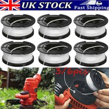 3/6X Nylon Spool Line For Black & Decker Strimmer Trimmer GL530 GL540 A6481 UK