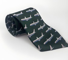 Mens Hunter Green Airplane