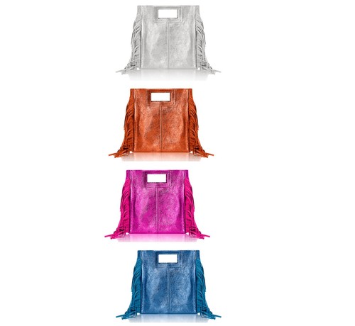 Ladies metallic real leather - ladies,