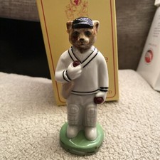 WADE CATKIN FIGURE OF OUT FOR A DUCK. BOXED. CATKIN CRICKETER.