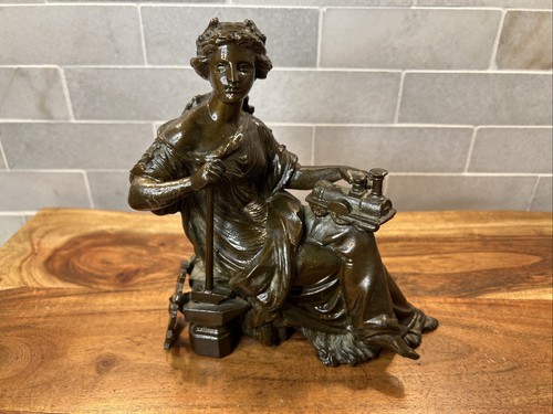 Antique greek woman sitting - woman,