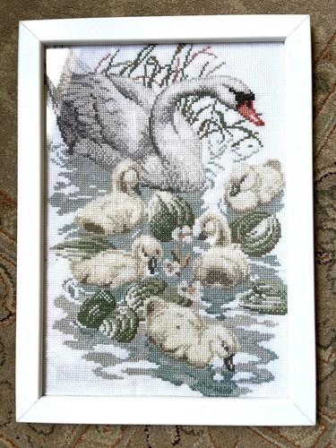 New handmade white swan - handmade, and