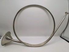 Antique Silver French Horn