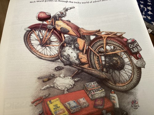 Motobecane nick ward drawing - nick,
