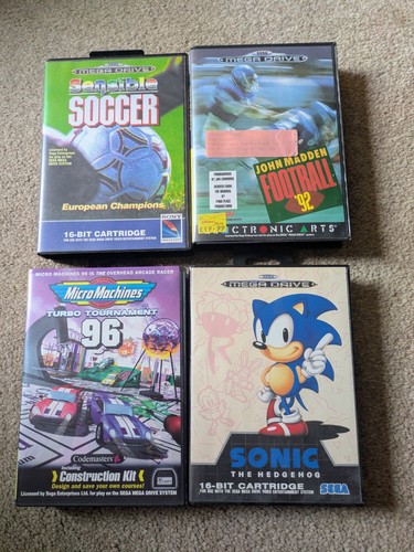 Sega megadrive games - sega,