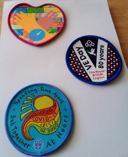 Girlguiding badges