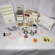 Vintage dolls house cooker - house,