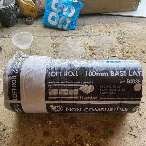 Knauf insulation loft roll - insulation,
