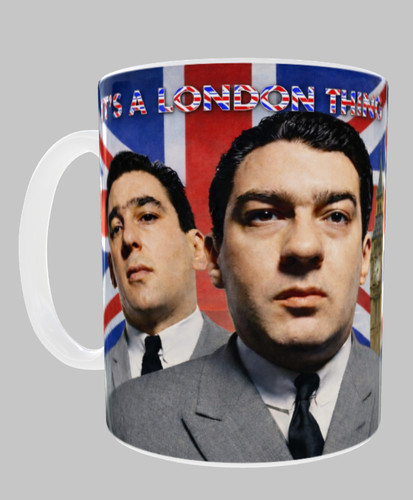 Kray twins london union jack - twins,