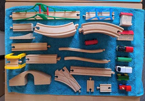 Brio compatible wooden train - compatible,