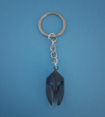 Black metal helmet shape - metal,