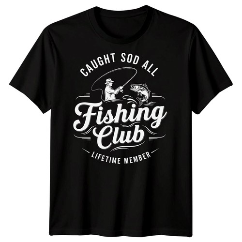 Caught sod all fishing club - fishing,