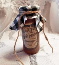 Handmade Grunge Jar Sweet