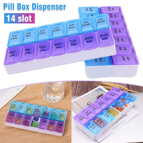 Weekly pill box 7 - pill,