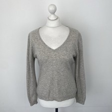 F&F 100% Cashmere Jumper Grey