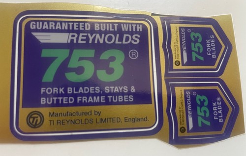 Reynolds 753 frame and fork - frame,