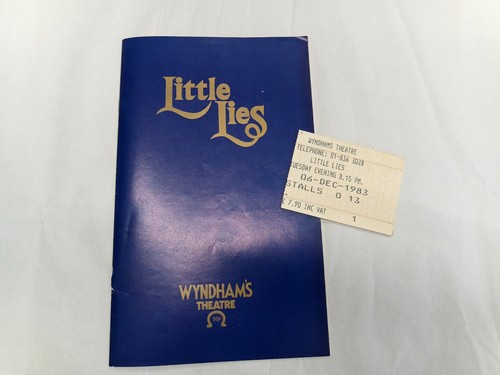 Theatre programme little - little, lies