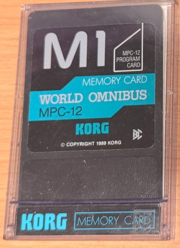 Korg world omnibus mpc - omnibus, mpc-12