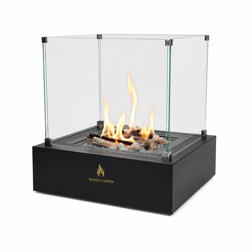 Sunset garden bio - bio, fireplace