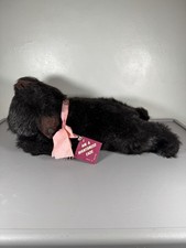 Vintage Plush Black Sleeping