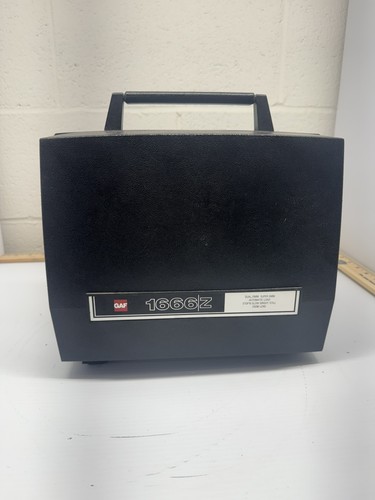 Vintage gaf 1666 projector - vintage,