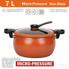 7L Iron Non Stick Pan Large
