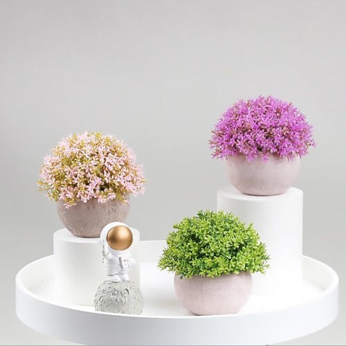 1pc small fake plants mini - 1pc,