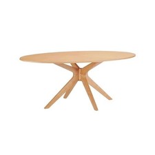 LPD MALMO Large Oval Dining Table. Flat Packed and New.