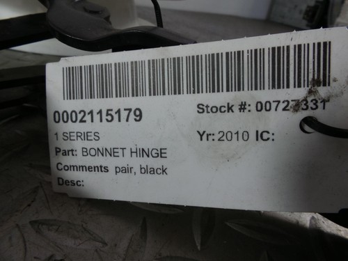 2010 bmw series bonnet - 1,
