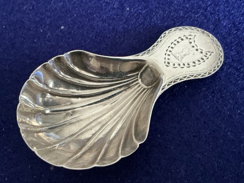 Georgian silver caddy - silver,
