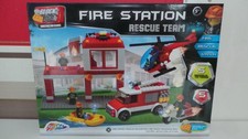 New fire station rescue team - new,