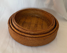 Vintage Handwoven Bamboo