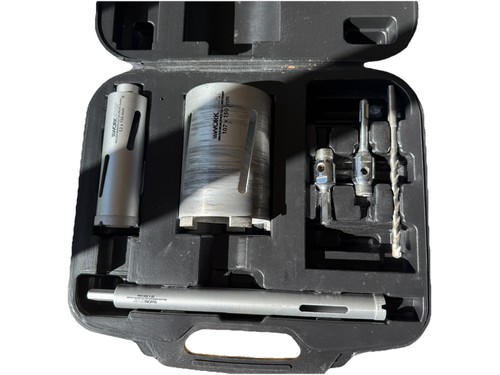 Workzone core drill set 107 - drill,