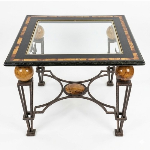 Art deco style coffee table - art,