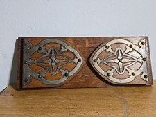 Antique Victorian Oak & Silver