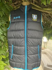 New Sheffield Wednesday football Body Warmer Gilet Size L Swfc Wawaw 2020 2021