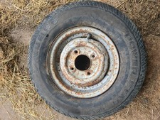 Classic Mini Standard 10 Inch Steel Wheel And Tyre