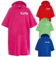 Personalised Hooded Poncho