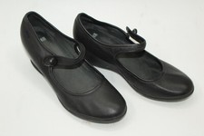 CAMPER women shoes sz 6 Europe 37 BLACK LEATHER S9215